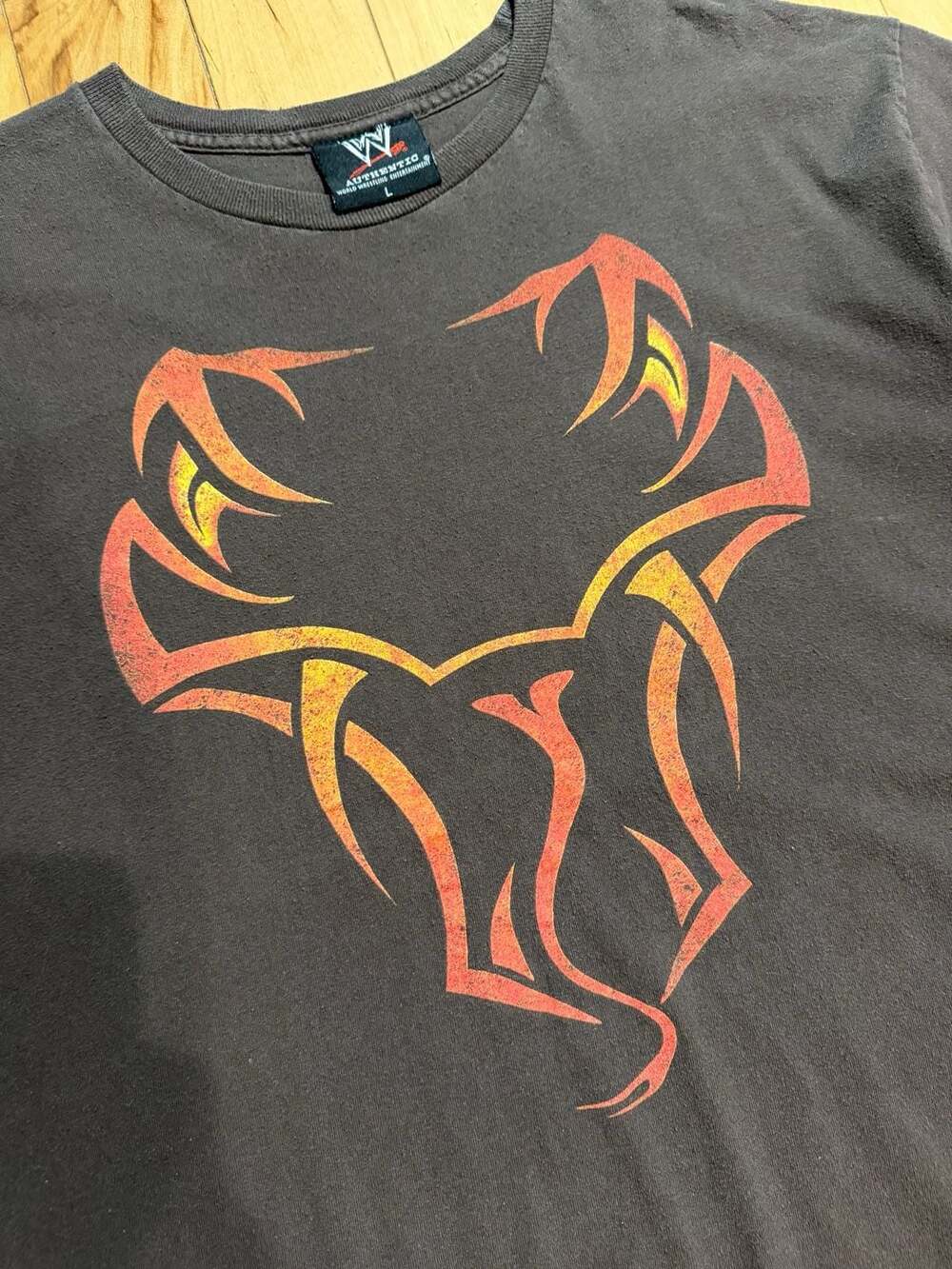 2008 Brown WWE Randy Orton RKO Viper Graphic Tee - Picture 2 of 8